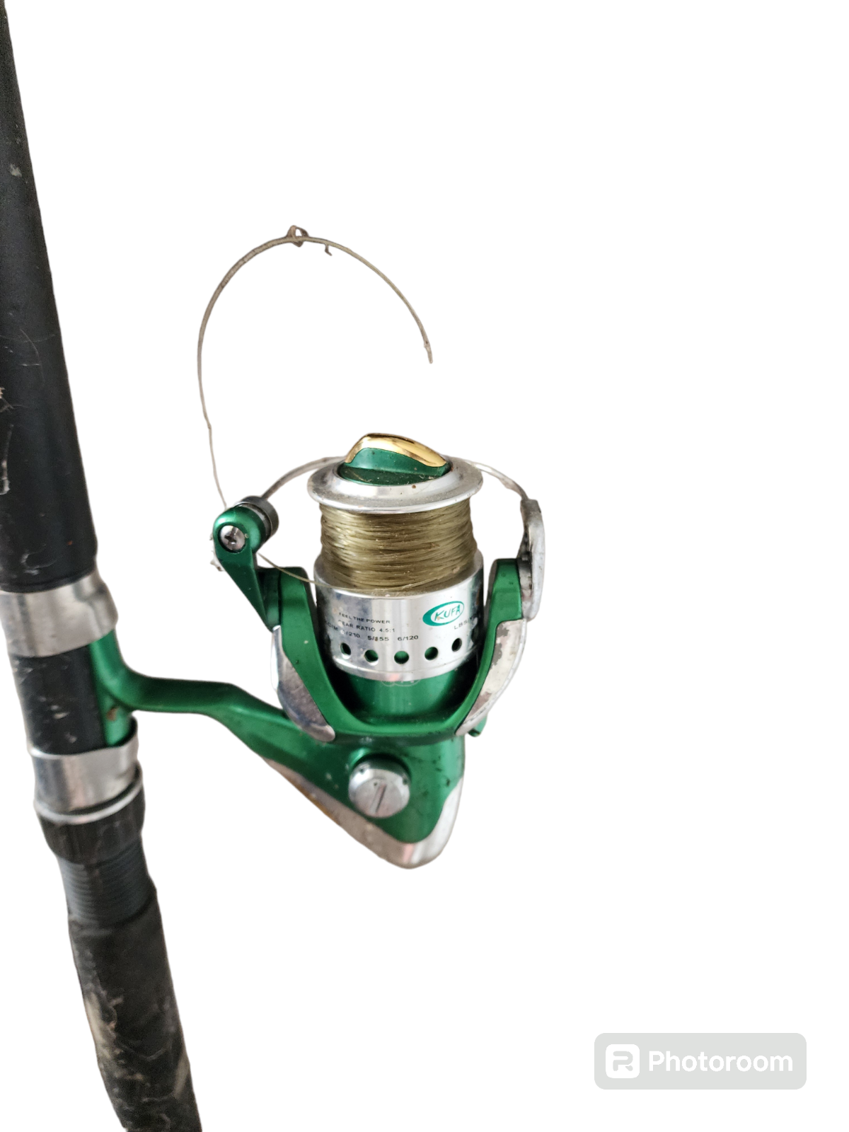 Shakespeare Alpha 10' BWS 510-2M Casting Rod & 2470 Reel 10-25LB 2 Piece