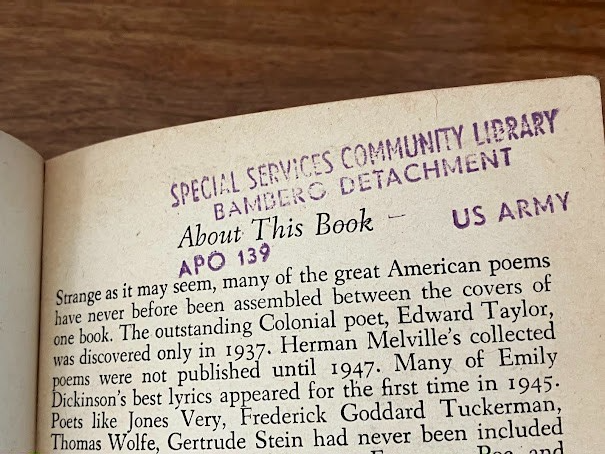 100 AMERICAN POEMS Edited By Selden Rodman