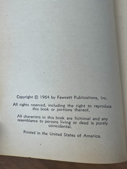Vintage Paperback - Edward S AAarons: ASSIGNMENT THE GIRL IN THE GONDOLA