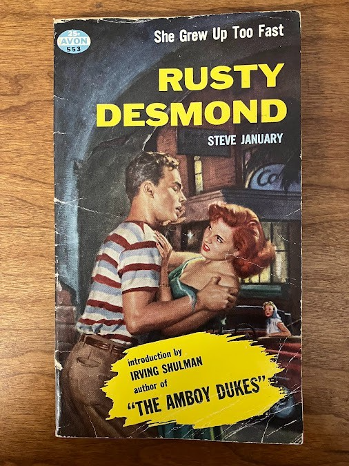 Vintage Paperback - Steve January: Rusty Desmond