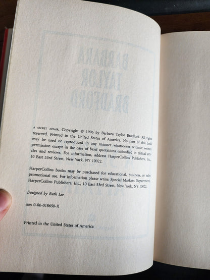 A Secret Affair: Barbara Taylor Bradford