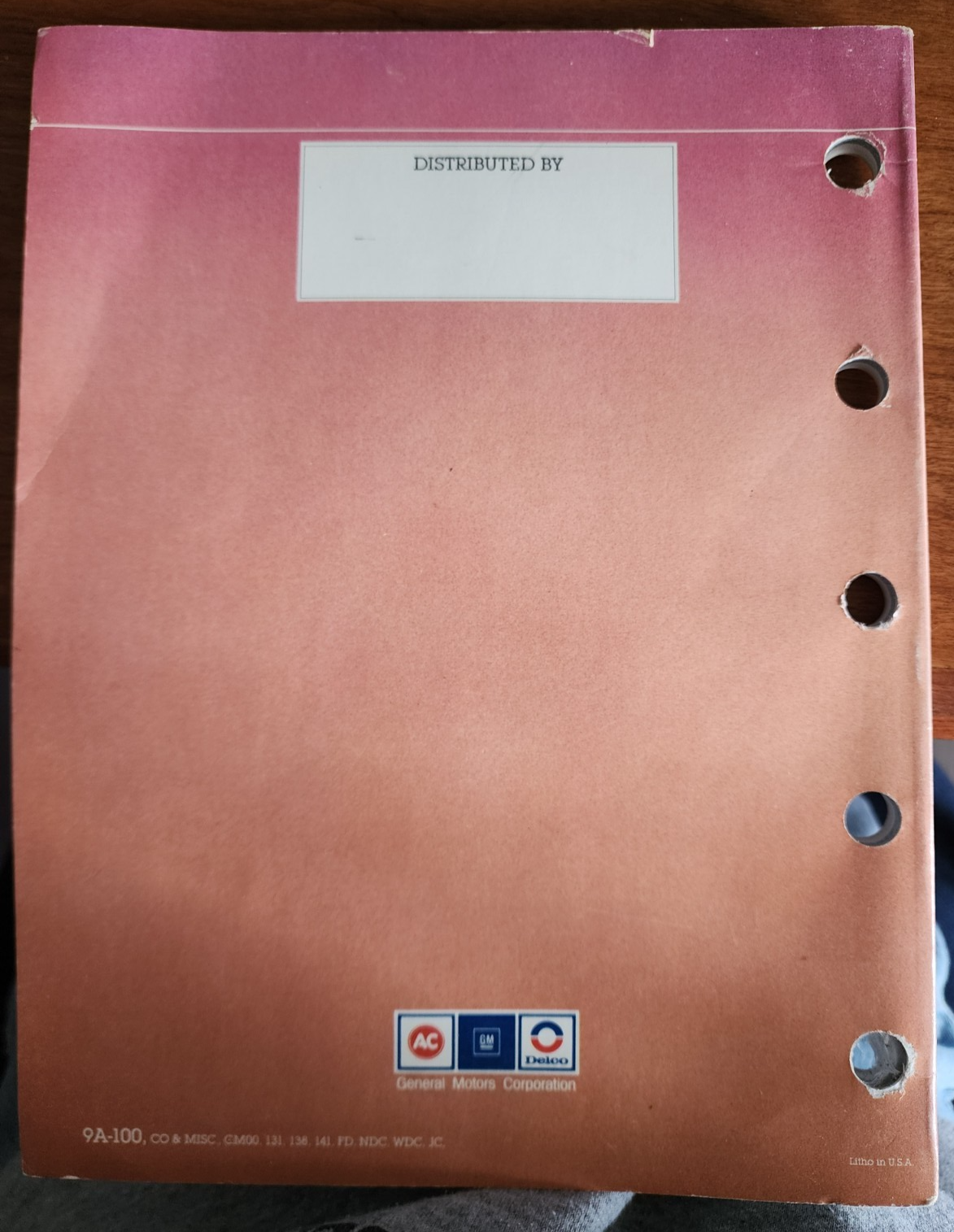 May 1983 AC-Delco Carburetor New and Remanufactured