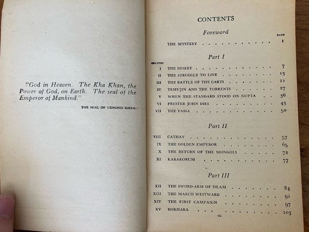 Penguin Books - Genghis Khan Emperor of All Men by Harold Lamb