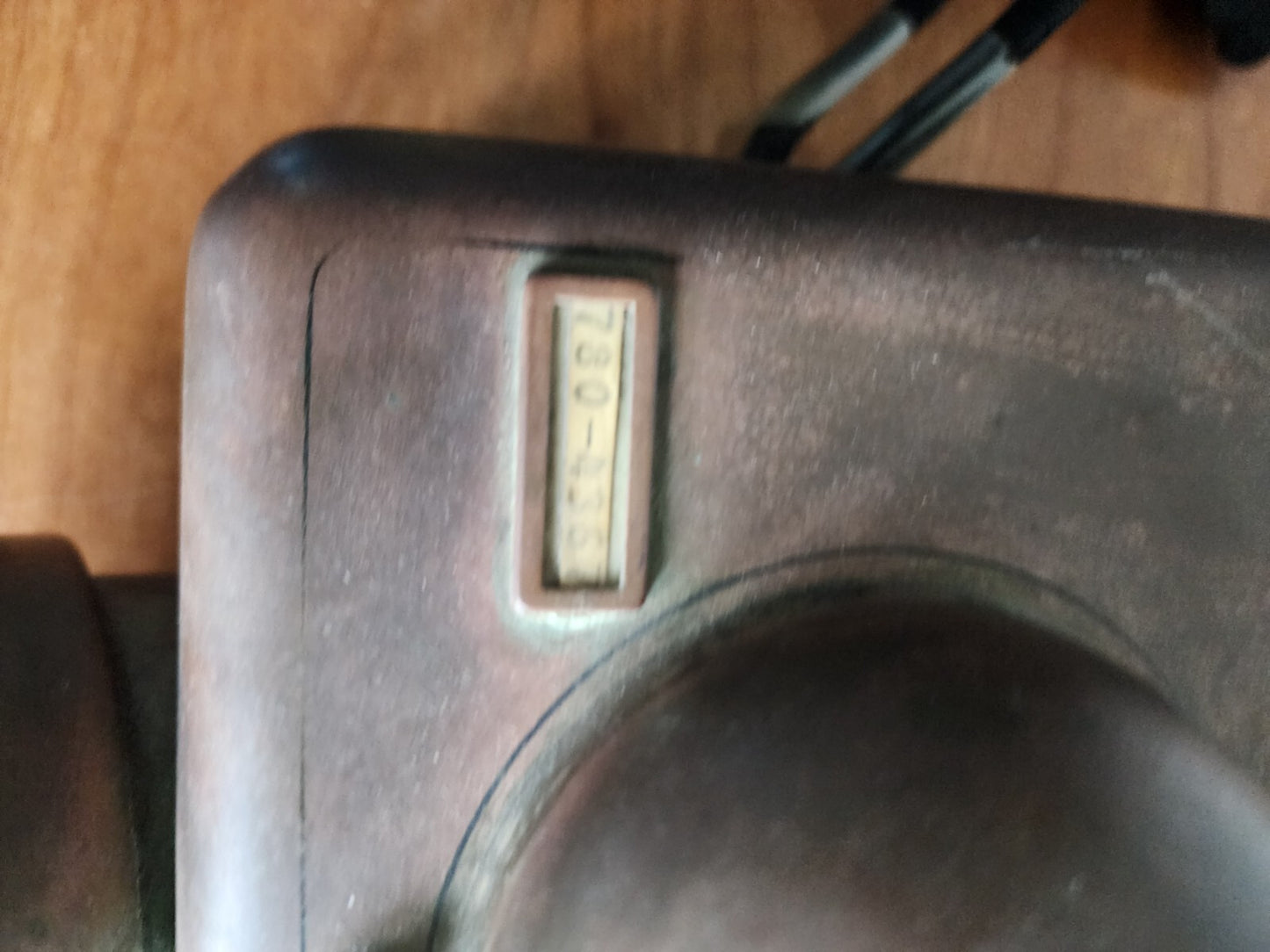 Vtg French Style Rotary Dial Telephone from the 1960s Model 780-4367