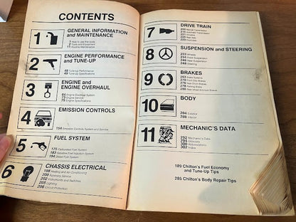 CHILTON'S - Chevrolet s-10 Blazer GMC S-15 Jimmy Oldsmobile Bravada 1982-91