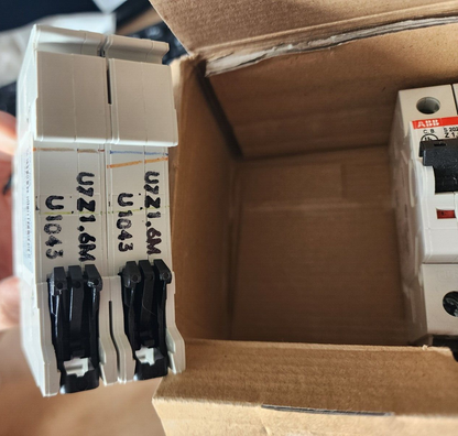 ABB S202U-Z1,6 New w/ Box LOT OF 4