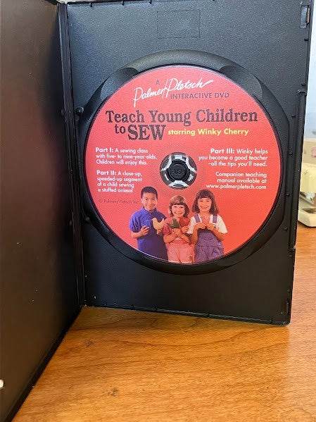 DVD: Teach Young Children to Sew by Winky Cherry