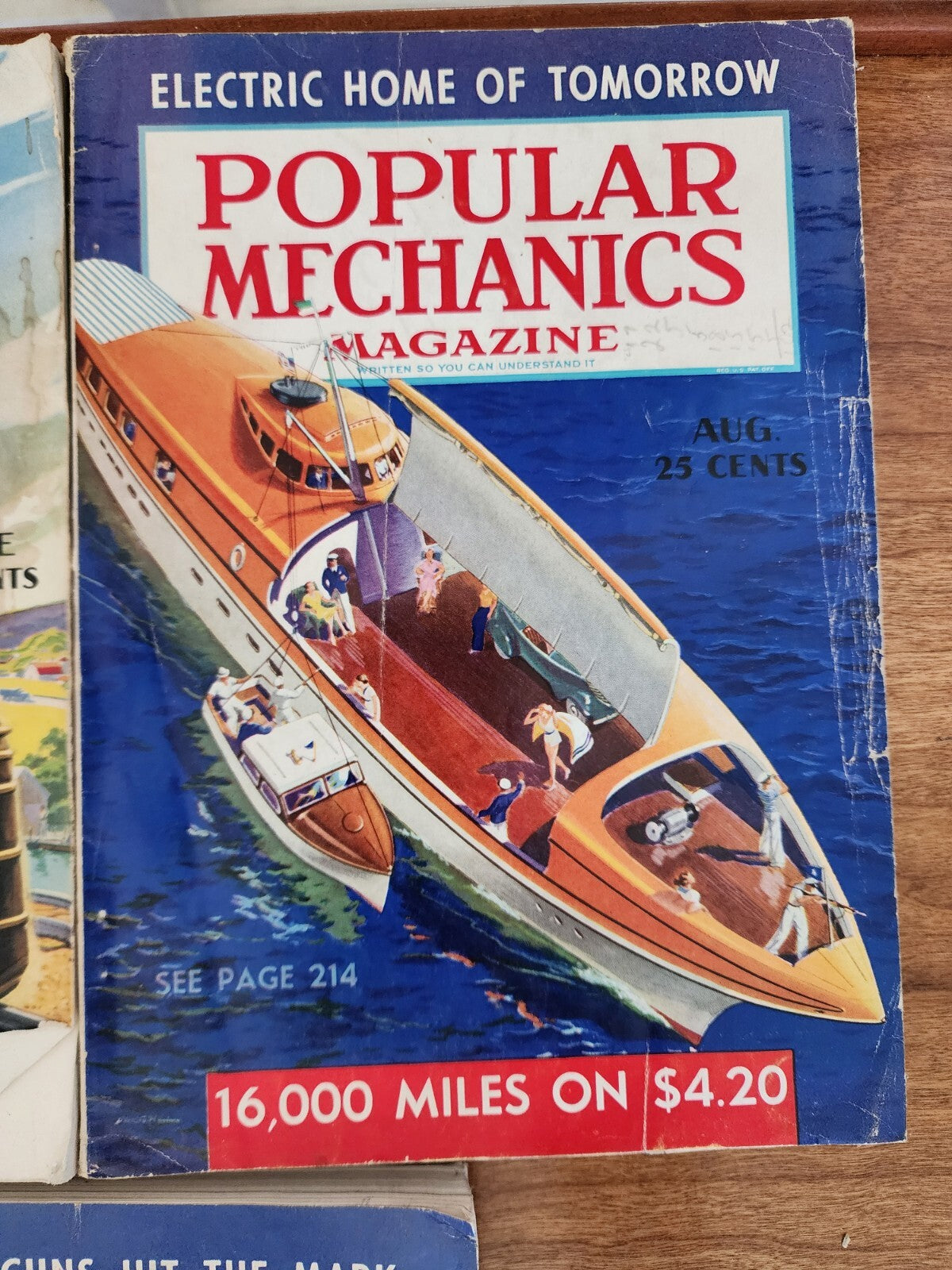 Lot of 5 Popular Mechanics 1939