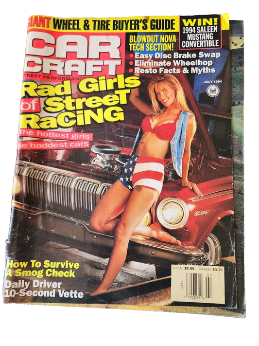 Back Issue of Car Craft Magazine July 1994