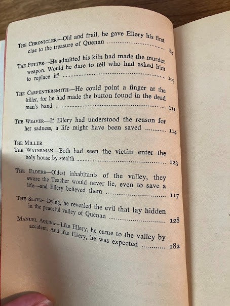 Vintage Paperback - And On The Eighth Day By Ellery Queen