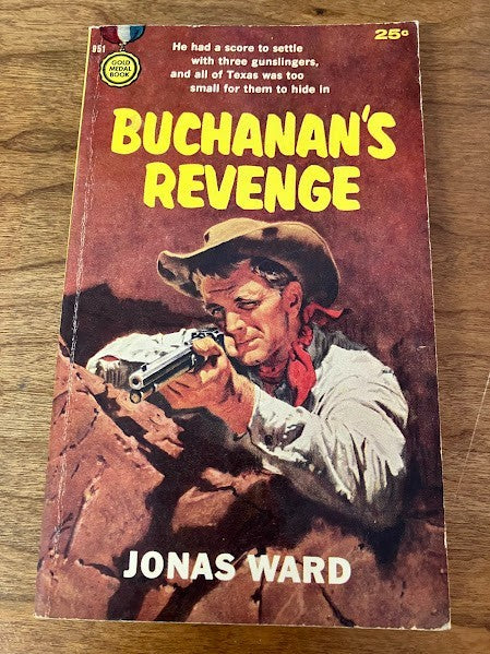 Gold Medal Books by Jonas Ward - lot of 2