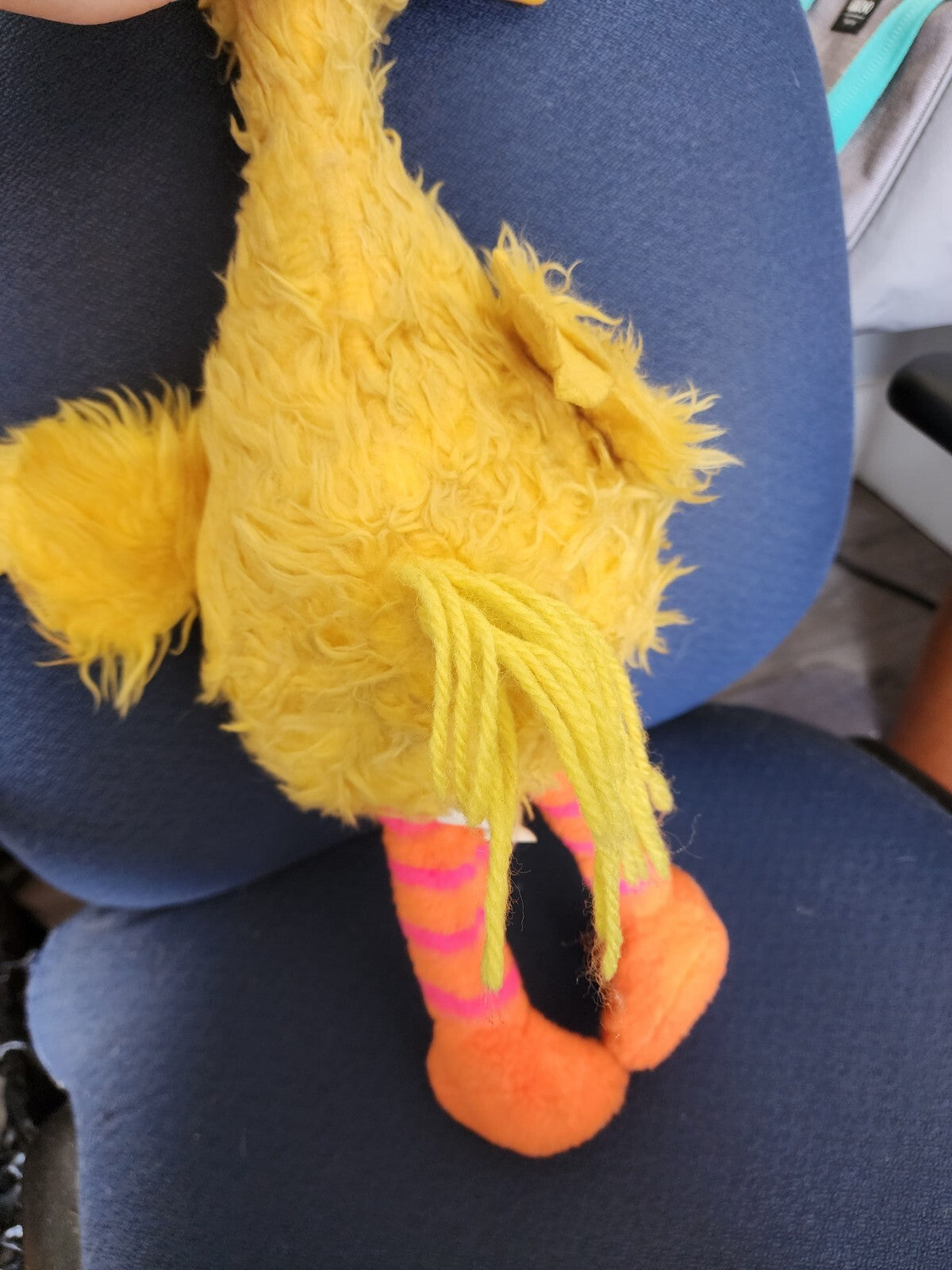 Vtg 1980 Sesame Street Big Bird Plush