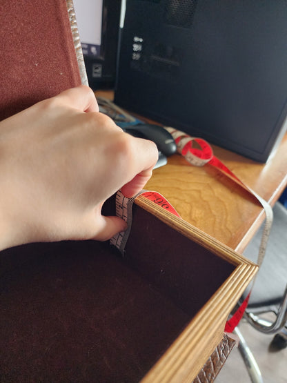 Hidden Compartment Faux Book Magnet Close Lined Secret Cache