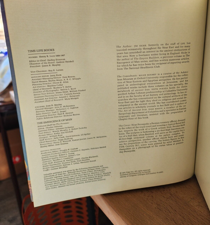 The Persians (Emergence of Man) by the editors of Time-Life Books Hardcover