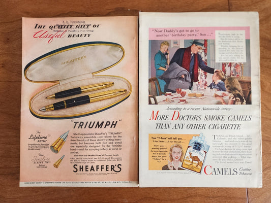 Vintage Popular Mechanics Magazine October & November 1946