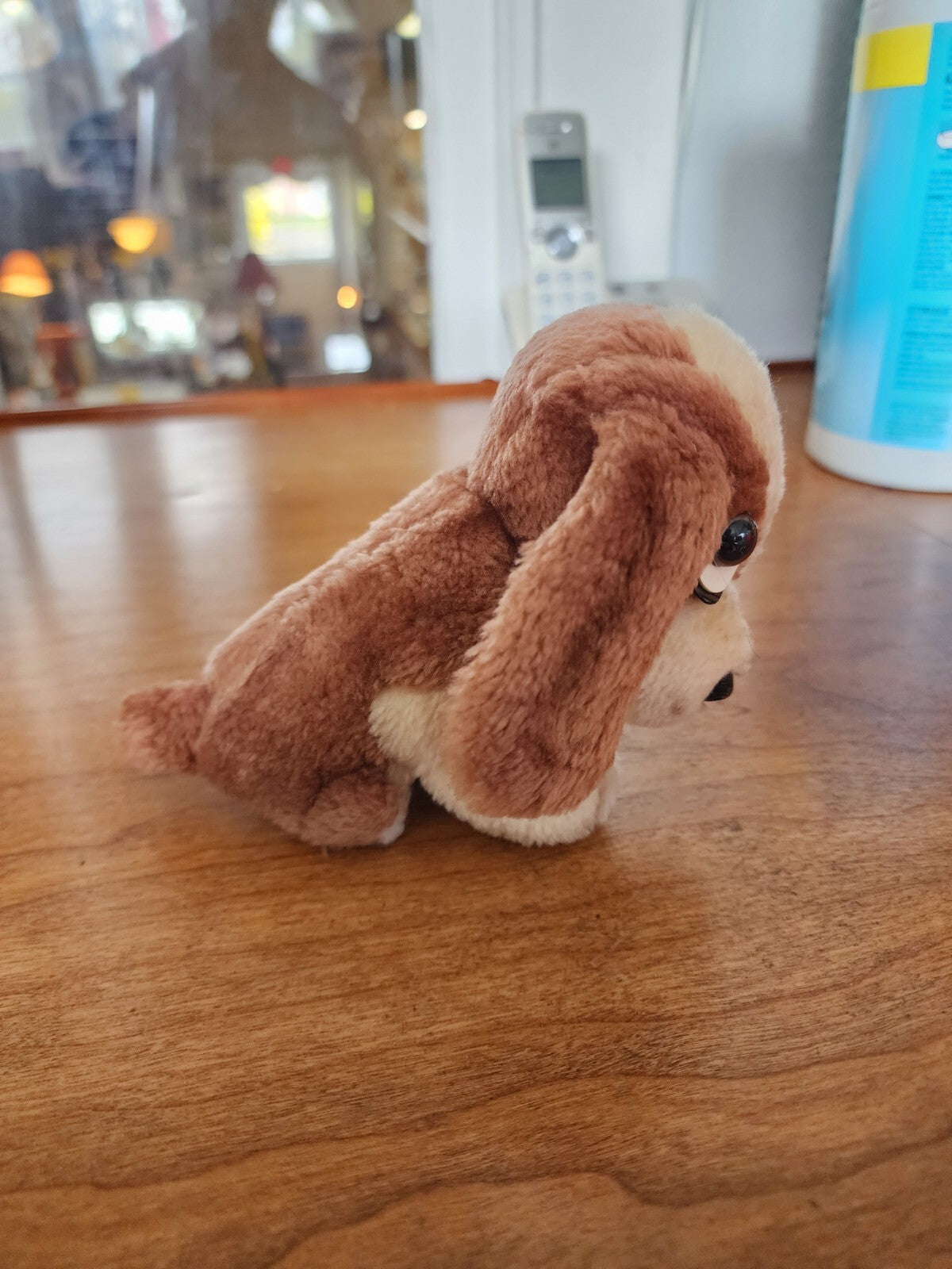 Vinntage Hush Puppy BASSET HOUND DOG 5" Plush