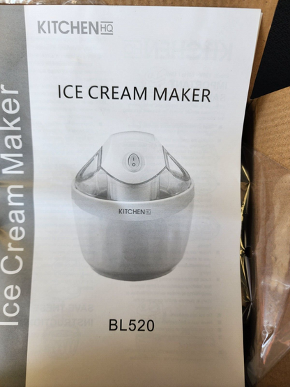 Kitchen HQ 1.5 QT. Electric Ice Cream Maker