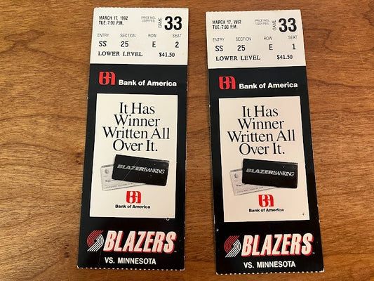 Beckett Basketball July 1992 Issue #24 - With Tickets from 1992