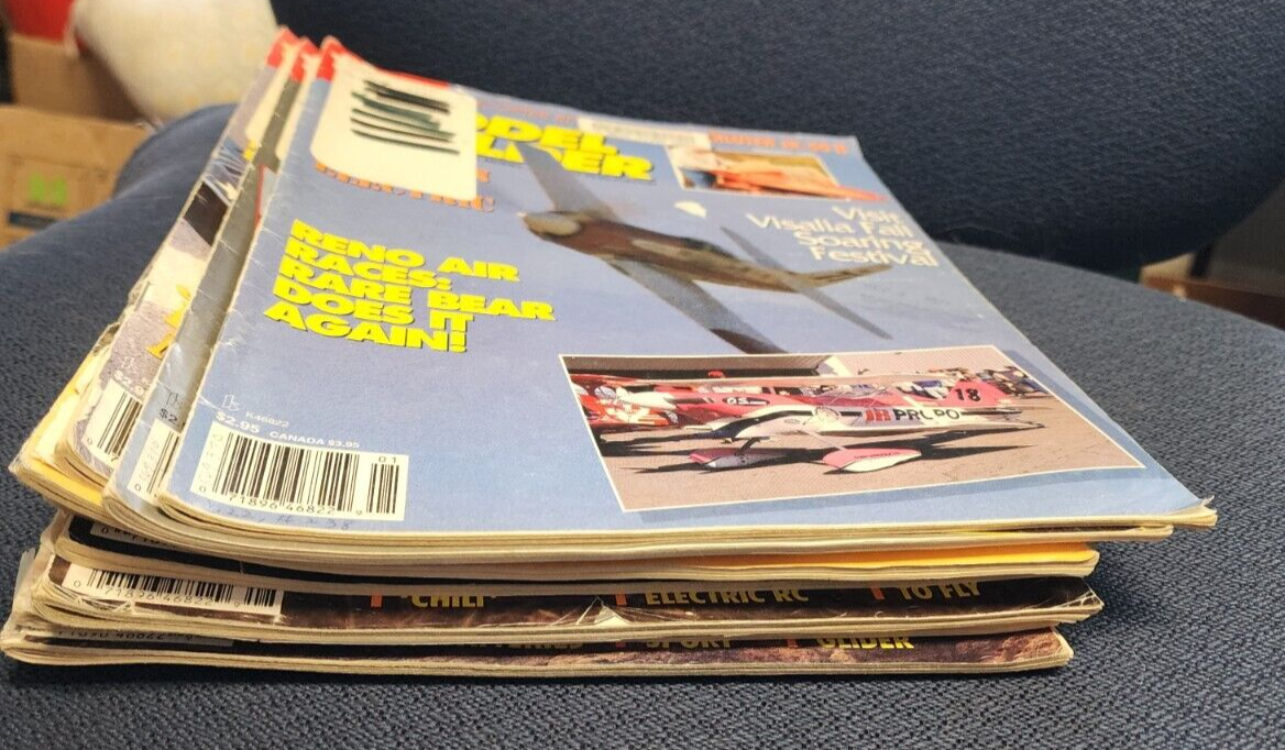 Model Builder Airplane Aviation Magazines RC Modeler 1992 full year 12 issues