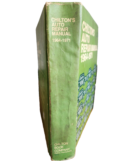 Chiltons auto repair manual 1964-1971