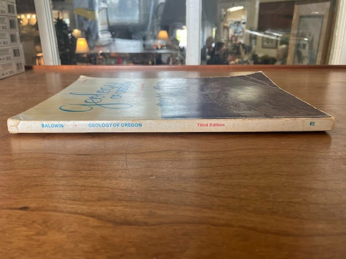 Of Geology Of Oregon 1964 By Ewart M Baldwin - 3rd Edition