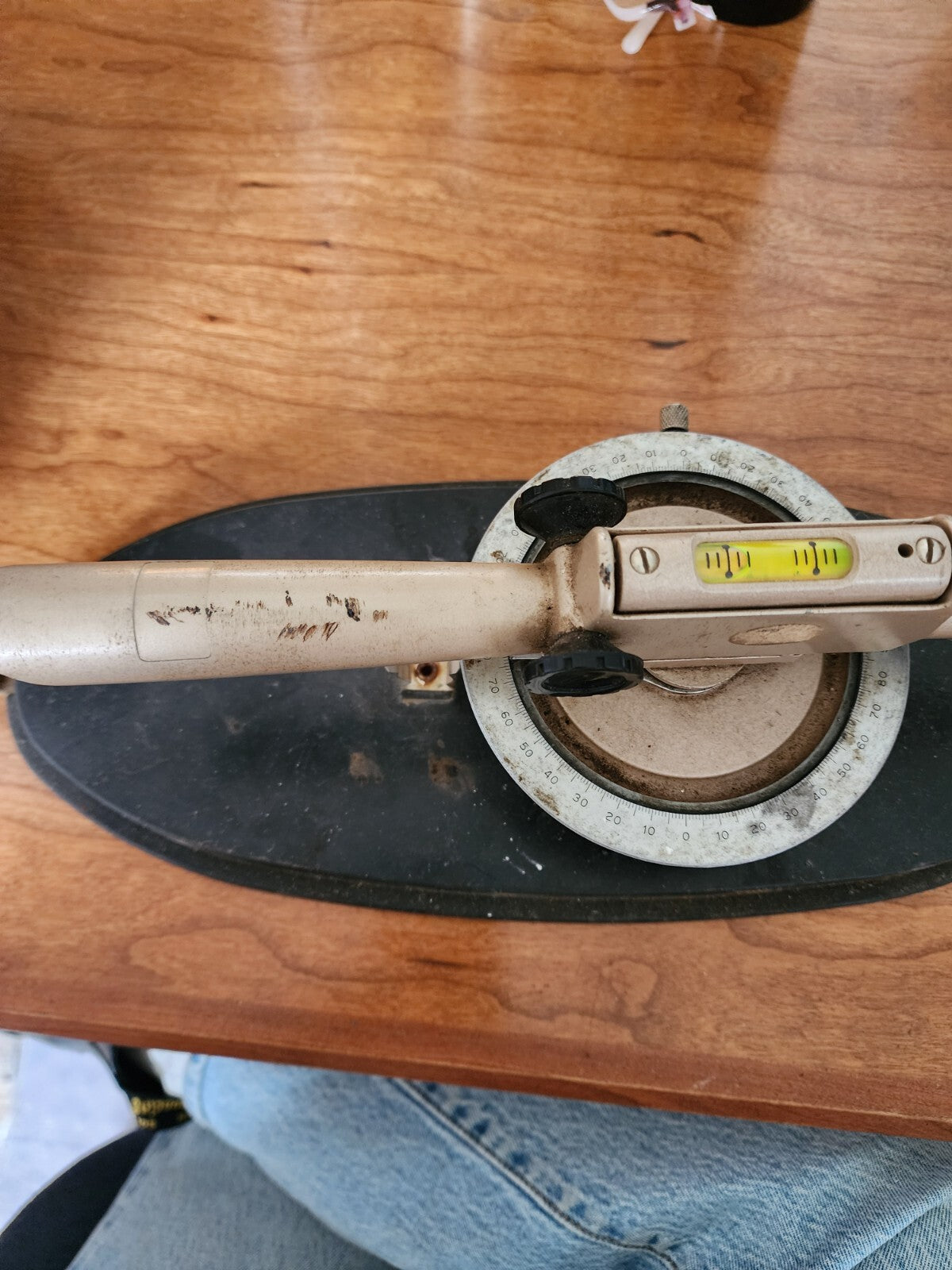 Vtg Montgomery Ward Model 84-6474 Transit Surveyor's Level w/ Case