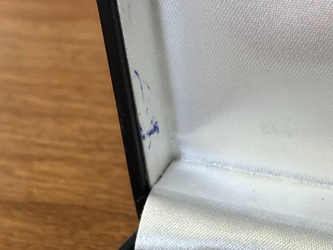 Black and White Present or Pen Box