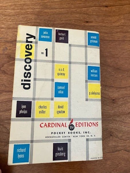 No.1 Discovery by John H. Aldridge and Vance Bourjaily