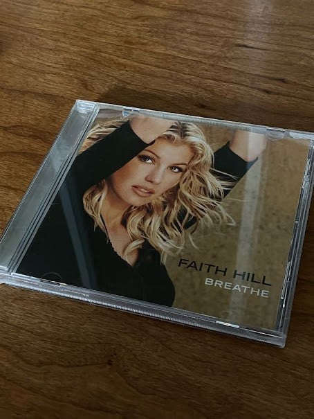 CDs (lot of 2) - Faith Hill: "Faith" & "Breathe"