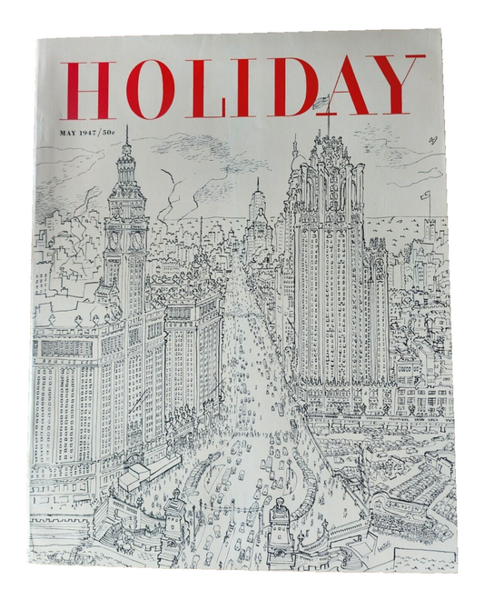 1947 MAY HOLIDAY MAGAZINE - DETROIT