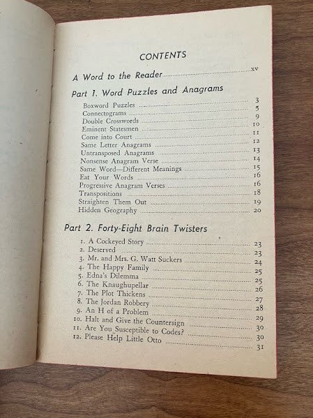 Vtg Pocketbook - FUN FOR THE FAMILY - JEROME MEYER