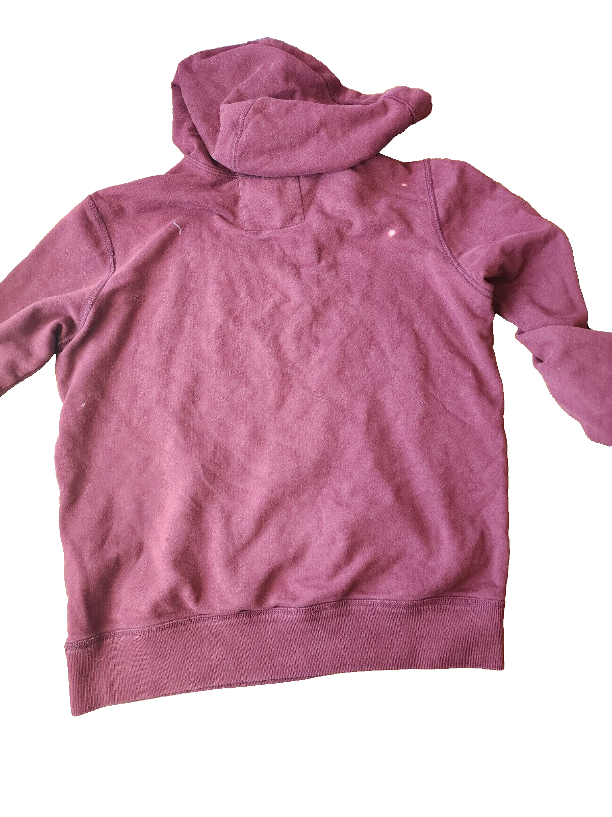 American Eagle Sweatshirt Men XS Red Pullover Hoodie Vintage Fit Heavyweight