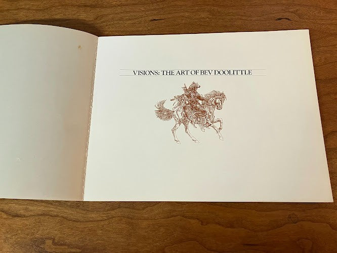 VISIONS: THE ART OF BEV DOOLITTLE - signed