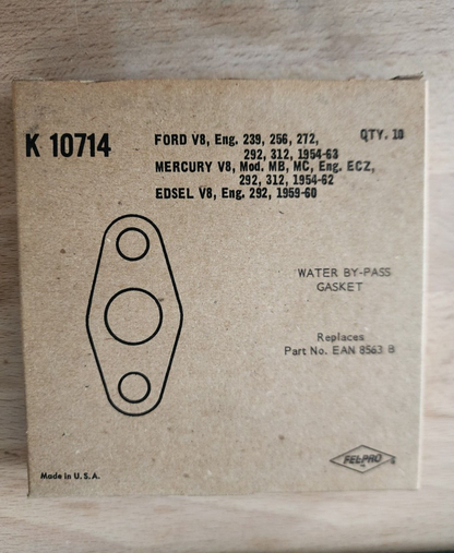 Fel-Pro K10714 Water Outlet Gasket Qty. 1