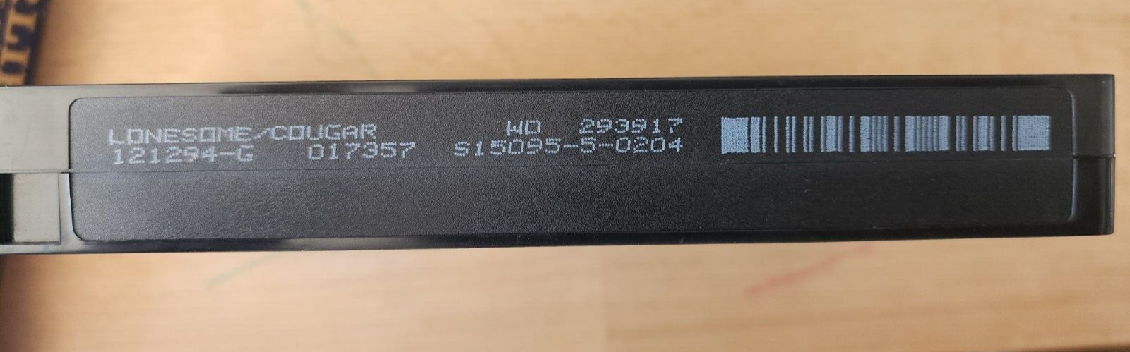 Charlie the Lonesome Cougar (VHS, 1997)