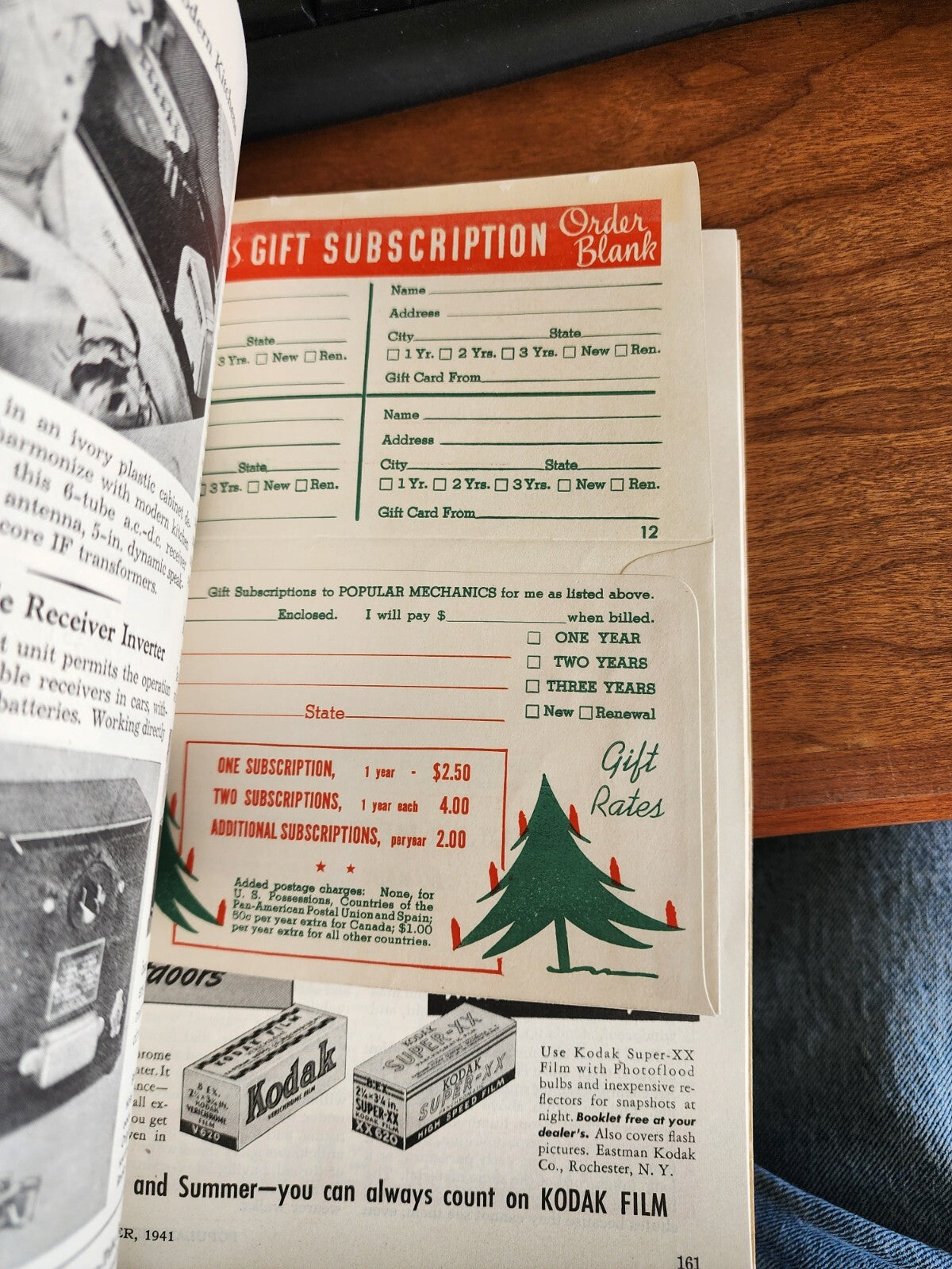 Popular Mechanics Magazine DEC 1941 WW2 Vtg History