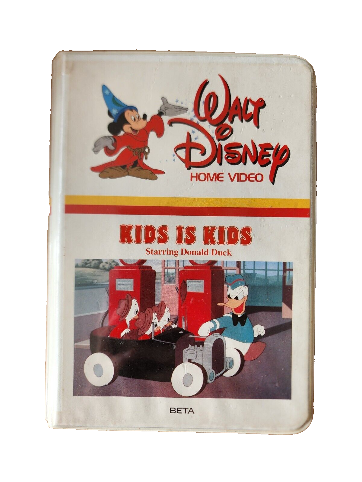 Walt Disney Home Video KIDS IS KIDS Starring Donald Duck (Beta) Collector