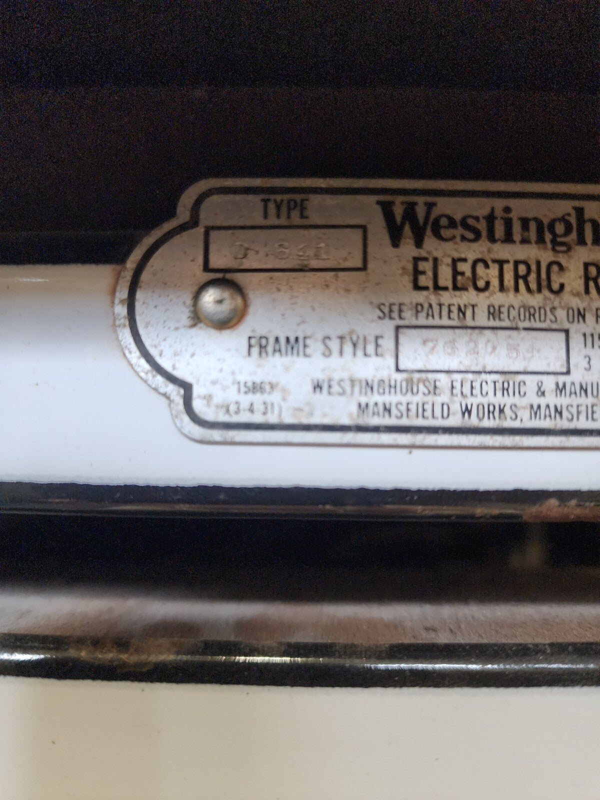 Antique Westinghouse Automatic Electric Oven