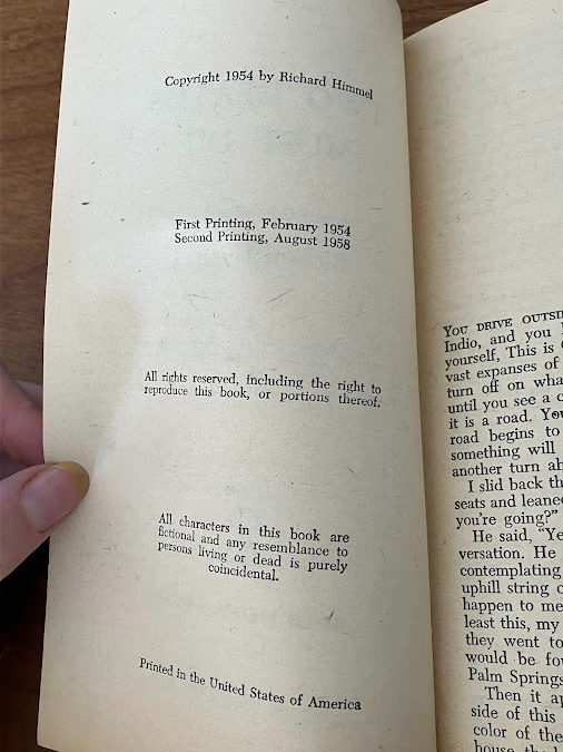 Richard Himmel Paperback Books - "I'll Find You" & "Two Deaths Must Die"