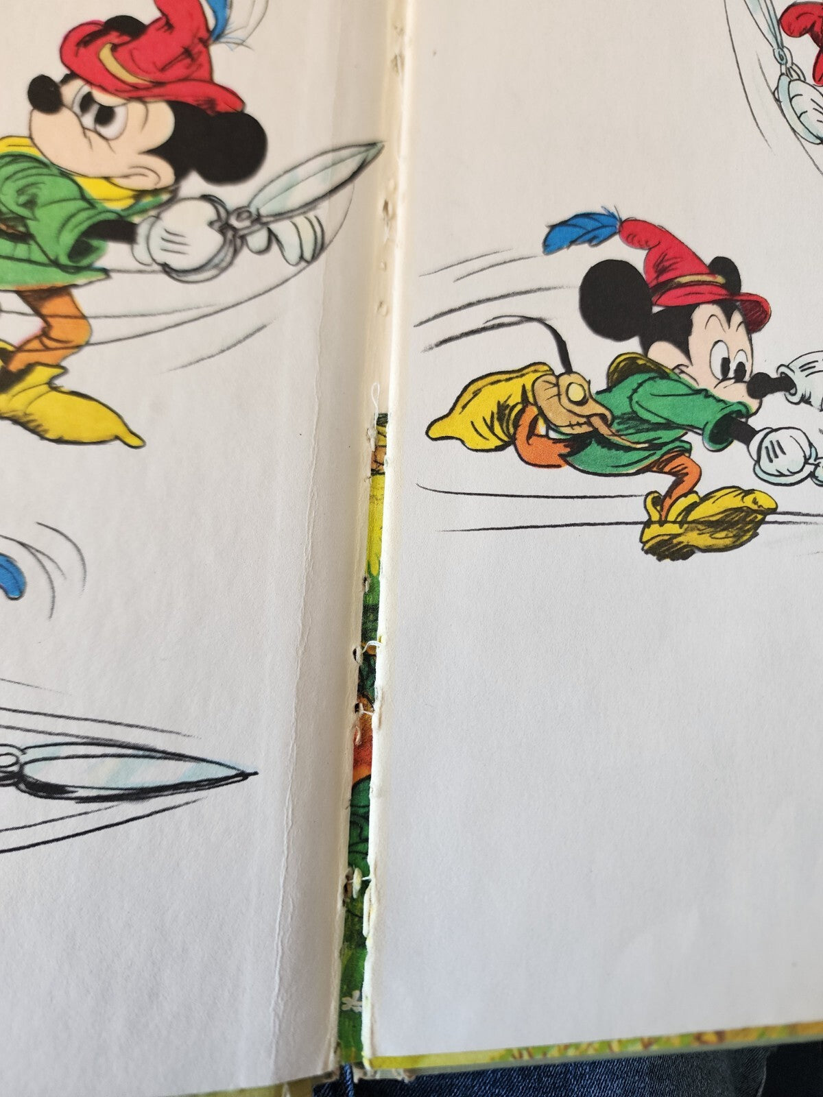 Vintage 1974 Walt Disney's The Brave Little Tailor Hardcover Disney Book Club