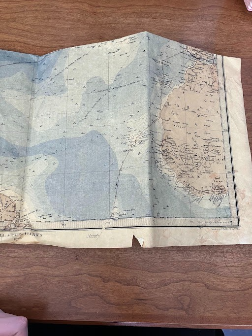 Map of Nord-Atlantis Cher Ocean