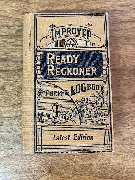 Ready Reckoner 1937 - Improved Form & Log Book - Vintage