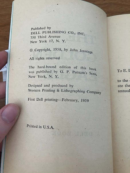 Vtg Paperback - THE GOLDEN EAGLE By John Jennings