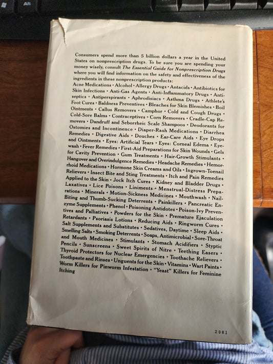 THE ESSENTIAL GUIDE TO NON-PRESCRIPTION DRUGS by David Zimmerman