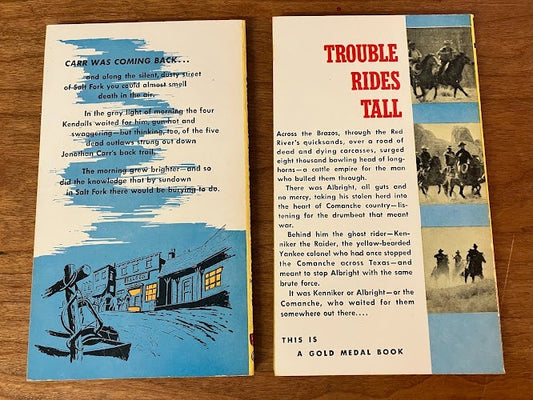 Gold Medal Books by William Hopson - lot of 2