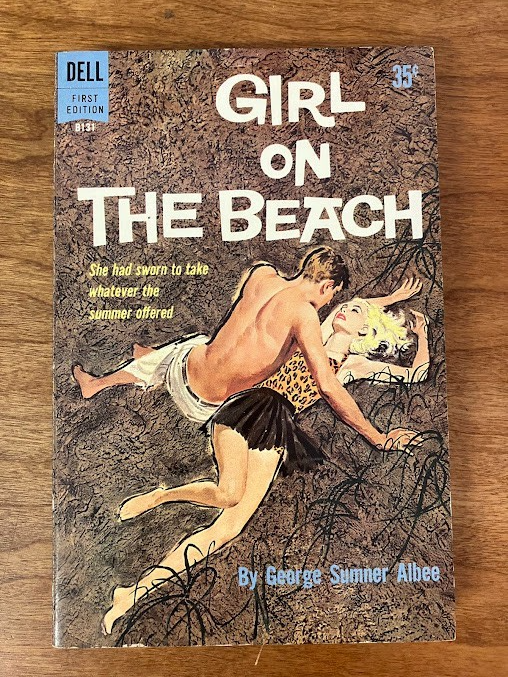 Vtg Paperback - Girl on the Beach by George Sumner Albee