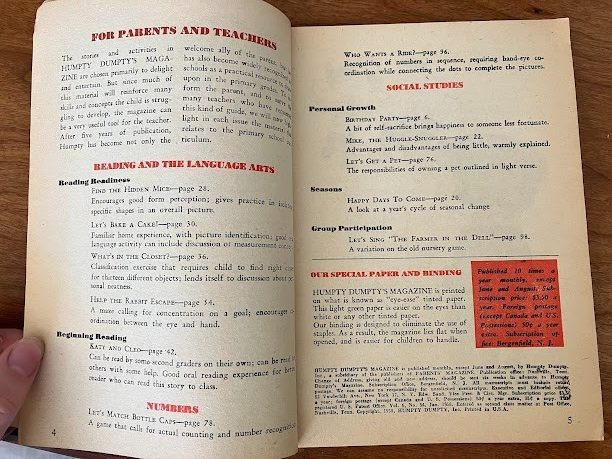 Humpty Dumpty‘s Magazine For Little Children (Lot Of 5)