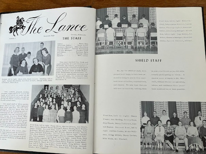 Westside High School 1957 Omaha Nebraska Yearbook - Shield