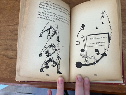 Vintage Perma Books - Sam Nisenson: Handy Illustrated Guide To Football
