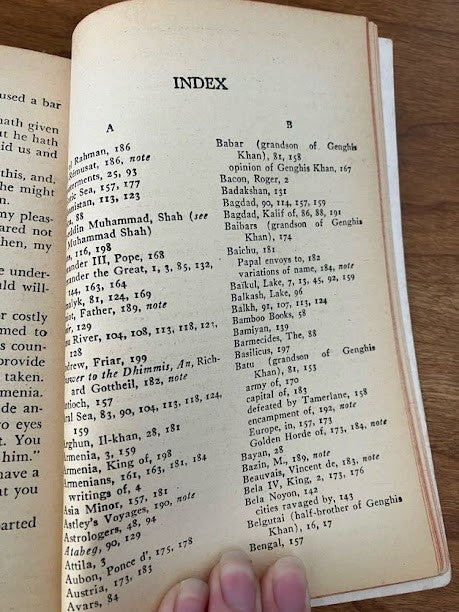 Penguin Books - Genghis Khan Emperor of All Men by Harold Lamb